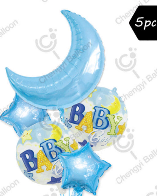 Baby boy balloon kit