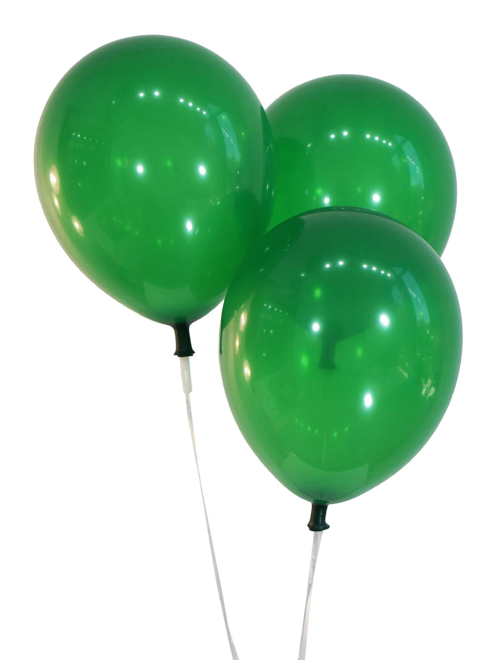 Emerald green latex balloon