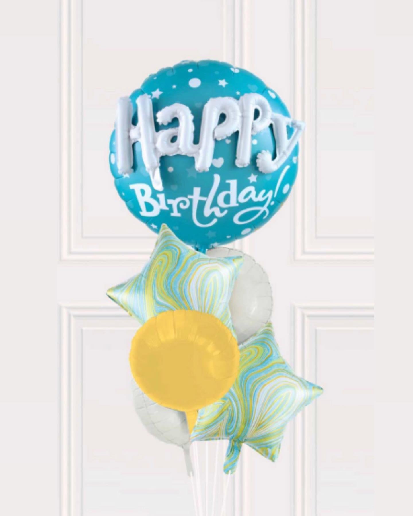 Happy Birthday foil balloon kit