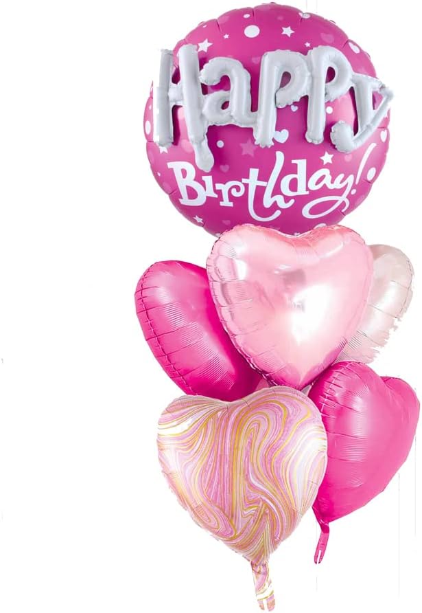 Happy Birthday foil balloon kit