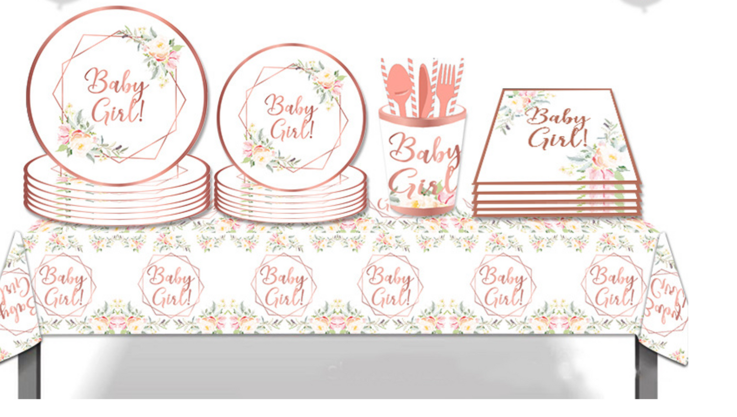 Baby Girl Tableware