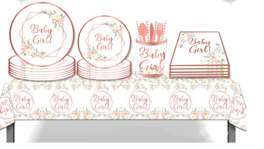 Baby Girl Tableware