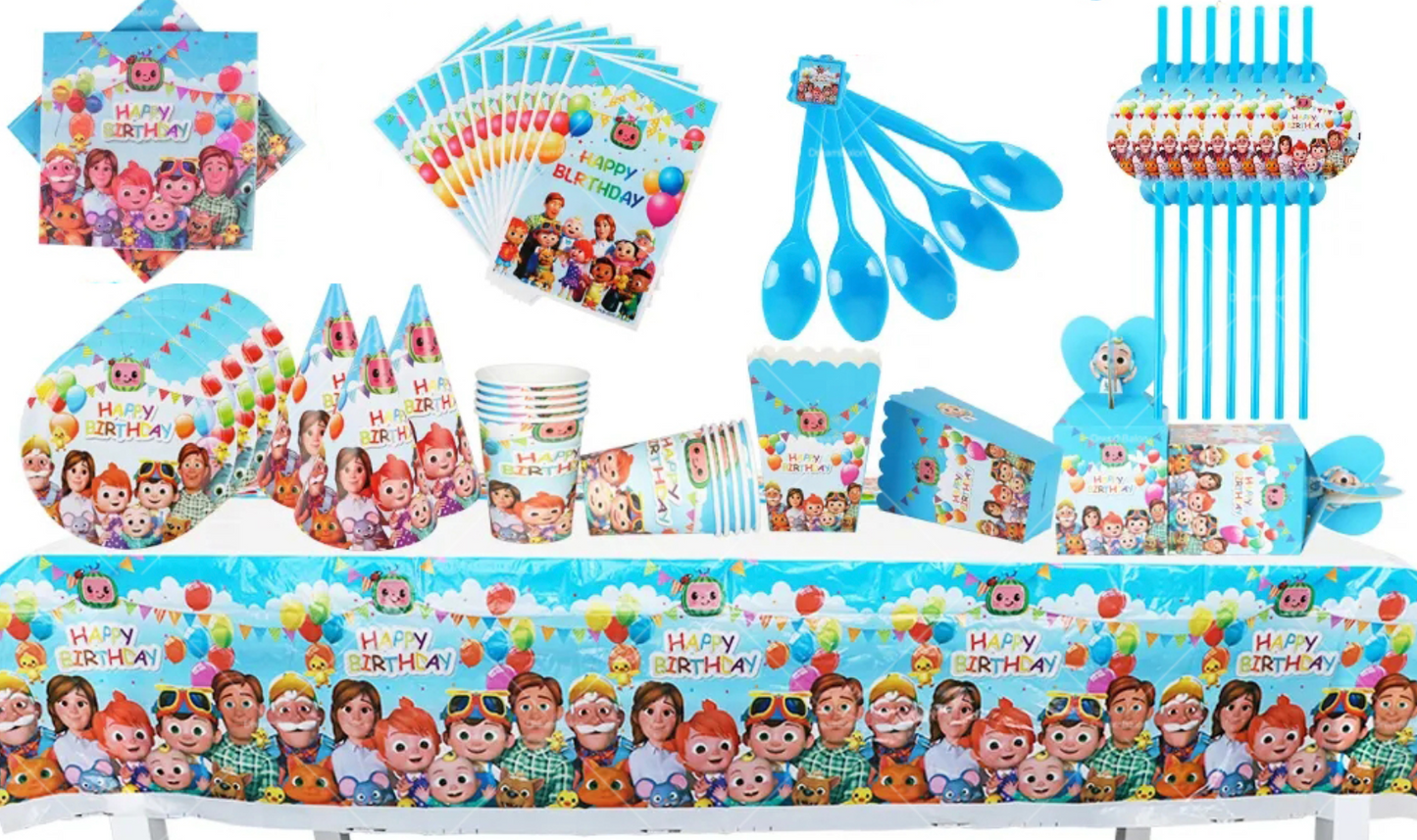 Cocomelon Party set