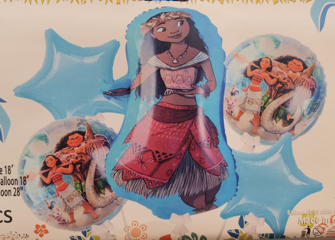 Moana balloon kit