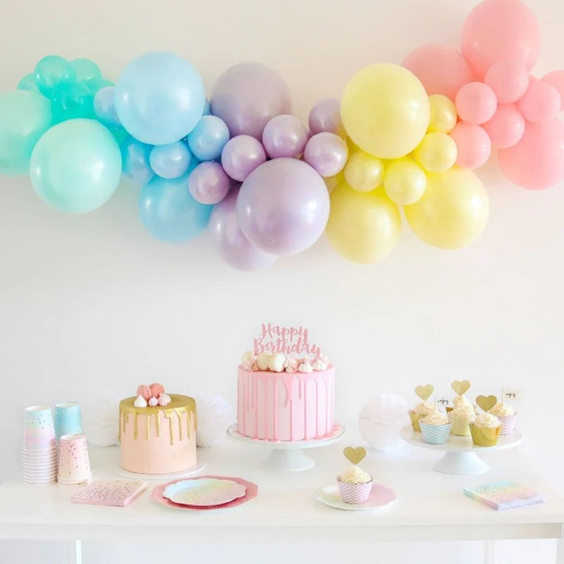 Lux Mix Pastel Balloon Garland Kit