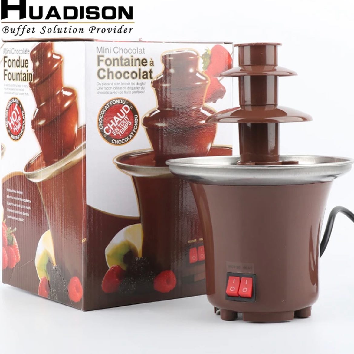 3 tier Chocolate Fountain