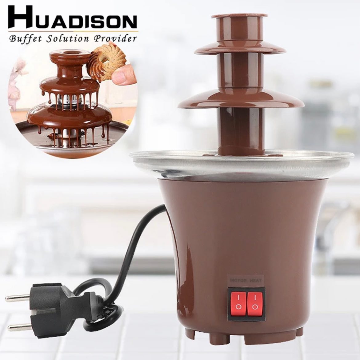 3 tier Chocolate Fountain