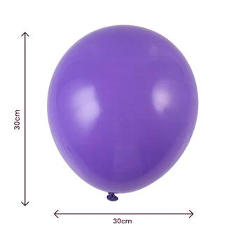 Purple Latex Balloon