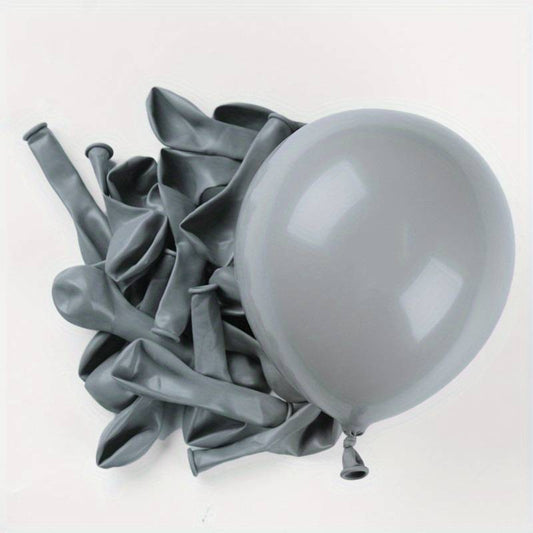 Gray Latex balloon