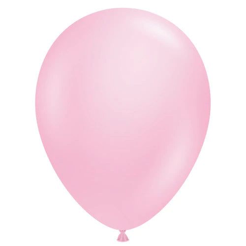 Light pink latex balloon