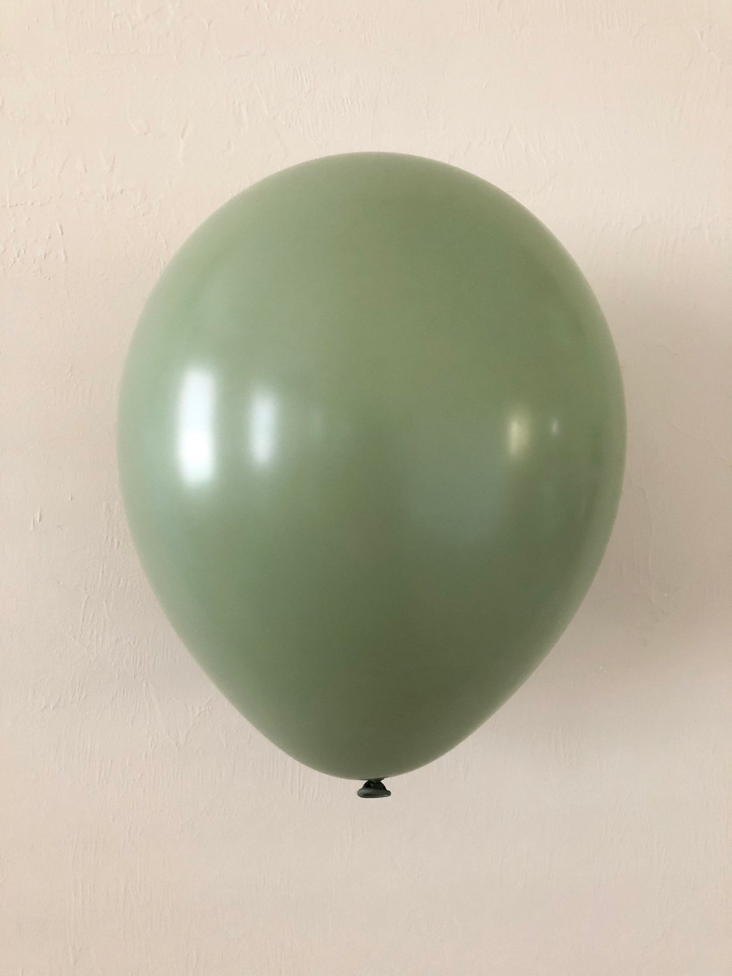 Sage green latex balloon