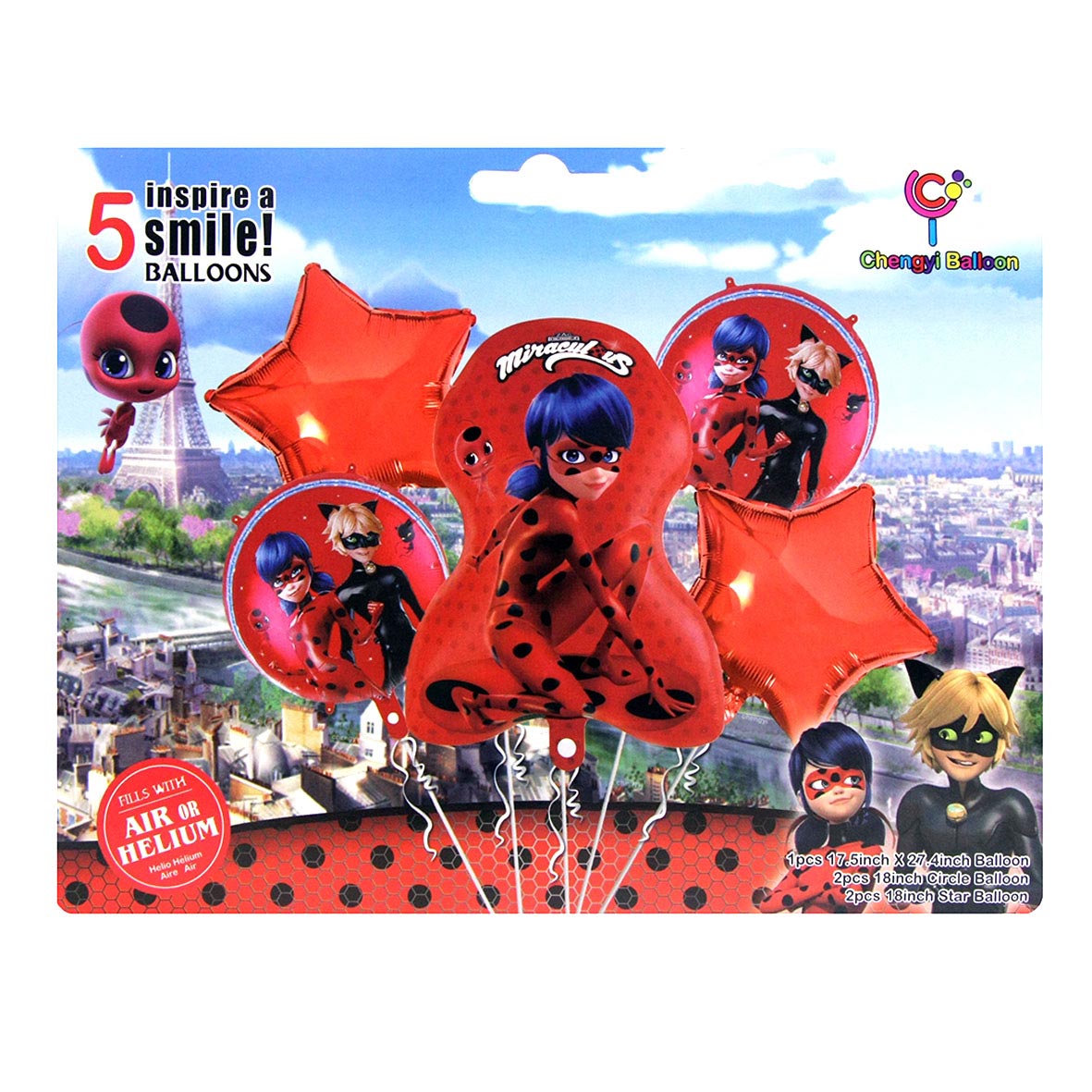 Miraculous balloon kit